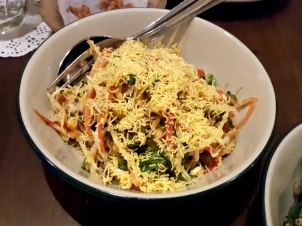 Chilled Seafood Bhel with Kairi Date Chutney and Sev The Bombay Canteen, Mumbai